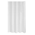 thumbnail image 1 of Inteprter Cortina de ducha impermeable para cuarto húmedo, resistente al moho y a los hongos, de poliéster, fácil de mantener y larga Juegos de accesorios de baño blanco 100cm*200cm, 1 of 6