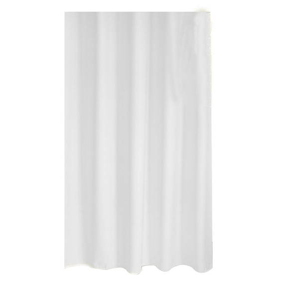 Maytalsory Weighted Shower Curtain Polyester Water Repellent And Practical Fabric Shower Curtains For Bathroom white 100cm*200cm
