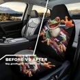 thumbnail image 4 of Yuyamidu Funny Frog Car Front Seat Covers American Flag Front Seat Cover Waterproof Automotive Accessories Easy Installation for Cars, SUVs and Trucks, 4 of 7