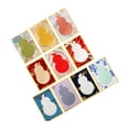 thumbnail image 3 of KLKCMS 10 Pieces Chinese Xuan Paper Chinese Spring Festival Picture Frame Notecards, 3 of 9