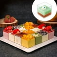 thumbnail image 2 of 10pcs Disposable Dessert Cups Clear Plastic Mousse Cup for Pudding Appetizer, 2 of 9