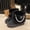 Black, variant on FRSASU Women's Fuzzy Fleece Trim Platform Ankle Snow Boots Pearl Chain Decor Slip On Warm Fur Lined Winter Booties Khaki