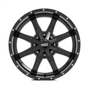 Moto Metal Cast Aluminum Rim MO970 18X10 5X5.0/5.5 G-BLK MILL LP -24MM, MO970810353A24NUS