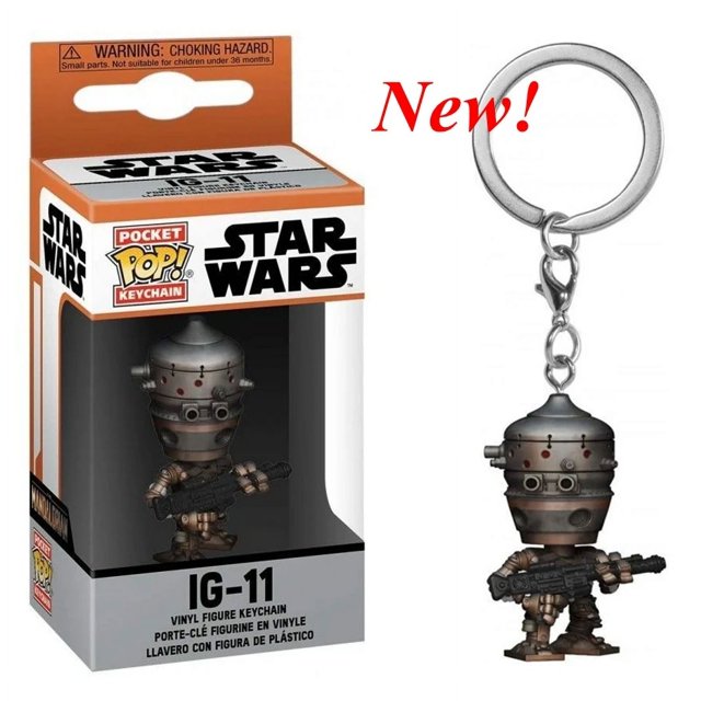27 estilos Llaveros FUNKO Star-wars Baby Yoda Llavero Juguete Boba Feit ig-11 el Mandaloriano Darth Vader Stromtrooper Llaveros