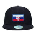 thumbnail image 2 of Tilgomedal Skull Badge Black Snapback Hats for Men Women Adjustable Dad Wool Baseball Caps, 2 of 8