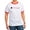 Red/White, variant on CafePress - Delta Chi Black And Red Fraternity Logo T Shirt - 100% Cotton Ringed T-Shirt