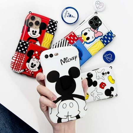 Iphone 11 Pro Max Case Cute Cartoon Mickey Mouse Case Small Waist Design Shockproof Full Protective Phone Case With Lovely Lanyard For Iphone 11 Pro Max 6 5 Inch Back Mickey Walmart Canada