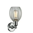 thumbnail image 4 of Innovations Lighting 900-1W Melon Melon 1 Light 13" Tall Bathroom Sconce - Bronze, 4 of 5