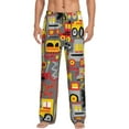 thumbnail image 2 of Goofa Cars Printed Soft Pajama Pants for Men, Wide Leg Comfy Casual Lounge Yoga Pants-Medium, 2 of 9