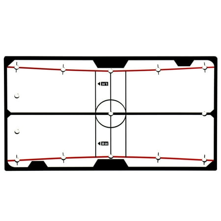 Necvior Golf Putting Alignment Mirror Portable Swing Training Aids Practice Putting Trainer Size 12”L x 7”W As Seen-on PGA-Tour