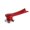 M Red, variant on Removable Pan Handle Wear-Resistant Hand Grip Anti-Scalding Pan Lid Handle Convenient Storage Vertical Pot Cover Kitchen Tool