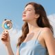 thumbnail image 3 of ddioayh Handheld Fan USB Rechargeable Portable Mini Fan with Stand 3 Speed Settings 400mAh Battery Quiet Operation for Outdoor Indoor Use, 3 of 6