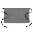 thumbnail image 5 of Chef Works Unisex Portland Half Bistro Apron (AHWPT002IBL0), 5 of 6