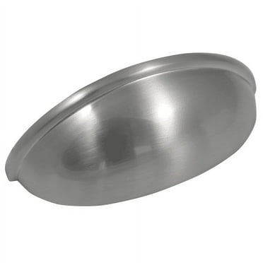 Laurey 59911 Cup Pull - 3" CC - Satin Nickel - pack of 6