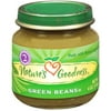 Nature's Goodness: Green Beans Baby Food, 4 oz
