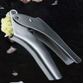 thumbnail image 5 of No Peeling Required Garlic Press 304 Stainless Steel with Detachable Handle for Coarse Mincing Dishwasher Safe Durable Construction, A Garlic Press, A Brush, 5 of 9