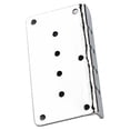 thumbnail image 3 of letairis 1/2/3/5 Guitar Bridge Baseplate Plate Wear-resistant Replacement Instrument Replacing Accessory Universal Compatible Bass Parts Silver 1 Pc, 3 of 6