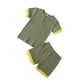 thumbnail image 4 of Qarigey 2 uds. Conjunto de pantalones cortos para niños, traje de tiras de manga corta, ropa de pantalones cortos para bebés, A, 18-24M conjuntos de ropa cinco 5-6J Qarigey AP002539-25, 4 of 6