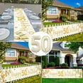 thumbnail image 7 of 50th Birthday Decorations, Sand White Gold Theme Party Decor, Beige White Gold Latex Balloons and Happy 50th Birthday Banner, Happy 50th Birthday Party Anniversary Supplies, 7 of 7