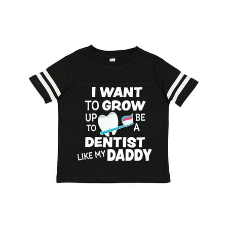 

Inktastic I Want to Grow Up to Be a Dentist Like My Daddy Gift Toddler Boy or Toddler Girl T-Shirt