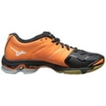 thumbnail image 4 of Mizuno Women's Wave Lighting Z2 Volleyball Shoe, Black/Orange, 10.5 D(W) US, 4 of 4