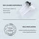 thumbnail image 2 of Shaker Proteína 700 mL Xtellar Blanco Policarbonato con Bola Mezcladora BPA, 2 of 3