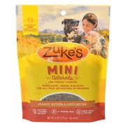 Zukes Zukes Mini Naturals Dog Treats - Peanut Butter & Oats Recipe 6 oz