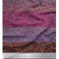 thumbnail image 1 of Soimoi polyester Crepe Fabric Stripe & Mandala Kaleidoscope Print Fabric by Yard 52 Inch Wide, 1 of 1