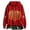 Red [Halloween Sweatshirts for Women Clearance Sales], variant on WEIWEN Halloween Hoodies for Women Trendy Sparkly Pumpkin Maple Leaf Graphic Long Sleeve Halloween Sweatshirt for Women Thanksgiving Outfit Hooded Tops Womens Fall Fashion Clothing Red, S