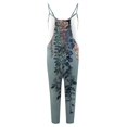thumbnail image 5 of Pyhlmscde Women's V Neck Sleeveless Jumpsuits Spaghetti Straps Harem Long Pants Overalls with Pockets, Floral Jumpsuits for Women, Womens Jumpsuit, Overalls for Women, 5 of 5