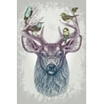 thumbnail image 2 of Caldwell, Rachel 23x32 Black Ornate Wood Framed with Double Matting Museum Art Print Titled - Magic Buck, 2 of 4