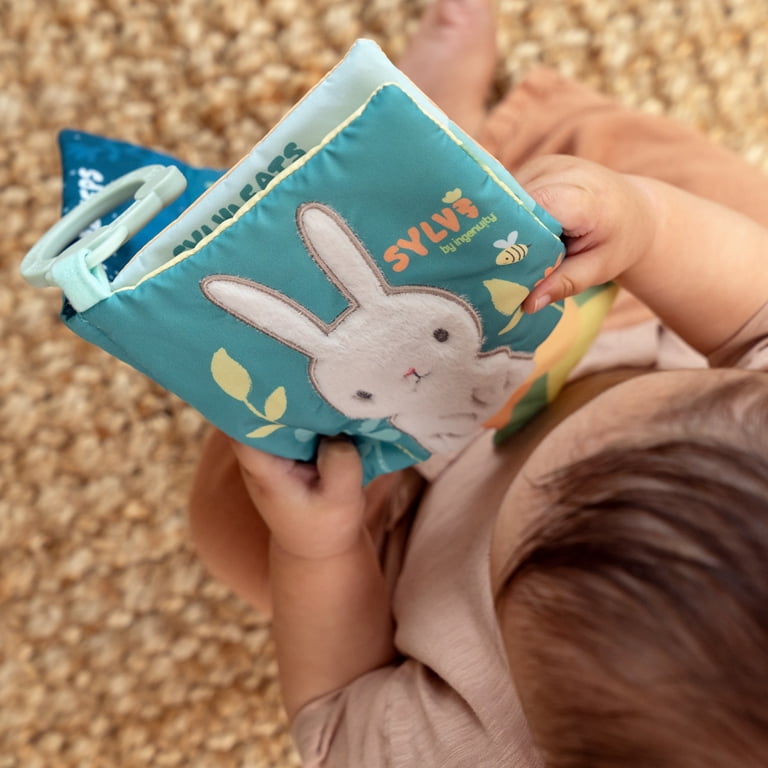 Ingenuity Storytime Sylvi Soft Baby Crinkle Book photo 4