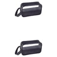 thumbnail image 2 of Bolsa de almacenamiento de cosméticos Seitruly portátil e impermeable para viajar negro 2Conjunto, 2 of 6