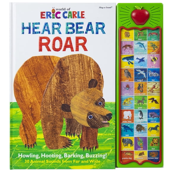 Libro de sonido PI Kids World of Eric Carle Hear Bear Roar