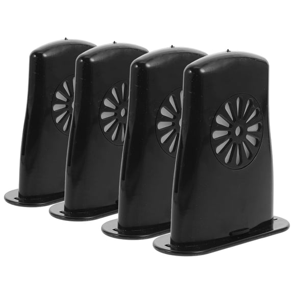 UEETEK 4Pcs Portable Guitar Humidifier Black for Acoustic Guitar Humidity Control and Maintenance