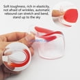 thumbnail image 3 of G6DE 2 Pcs Coussinets de Chaussures Antichoc Coussinets de Talon Invisibles Transparents en Gel, 3 of 7