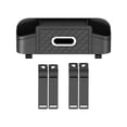 thumbnail image 4 of Car Headrest Back Seat Organizer Tissue Box Waterproof Seat Back Storage Box Black, 4 of 9