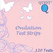 Lot of QTEST LH Ovulation Test Strips BEST PRICES! 120 Ovulation Tests