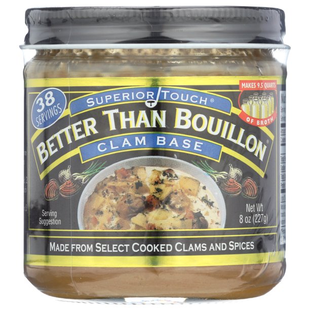 Better Than Bouillon Clam Base, 8 Oz. Jar