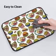 thumbnail image 5 of Pofeuu Hot Dog With One Sausage Print Laptop Carrying Case,13-15-Inch Laptop and Tablet, Sleek Design, Durable and Water-Repellent Fabric, Business Casual or School-15 inch, 5 of 8