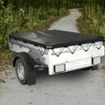 thumbnail image 4 of IDEANATEGRATE Truck Owners Pickup Truck Bed Cover with from Harsh Weather 1Set 84.2X48.0X5.1in, 4 of 8
