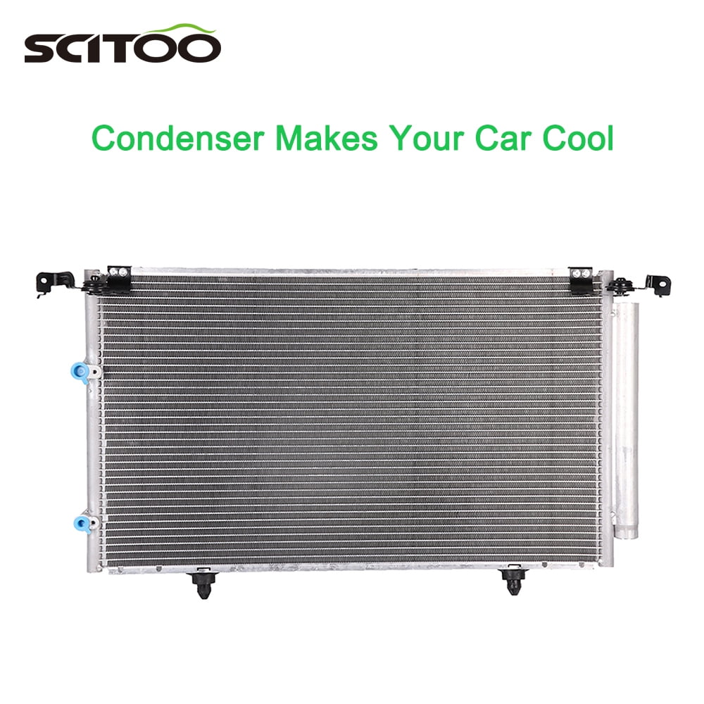 SCITOO AC A/C Condenser Compatible with 2002 2003 2004 2005 2006 for TOYOTA Camry for LEXUS ES300 AC3113