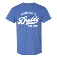 thumbnail image 4 of Cotton T Shirts Men Ladies Promoted To Daddy 2023 Funny Sarcastic Saying Humor Joke T Shirt Men Shirt Blue L, 4 of 4