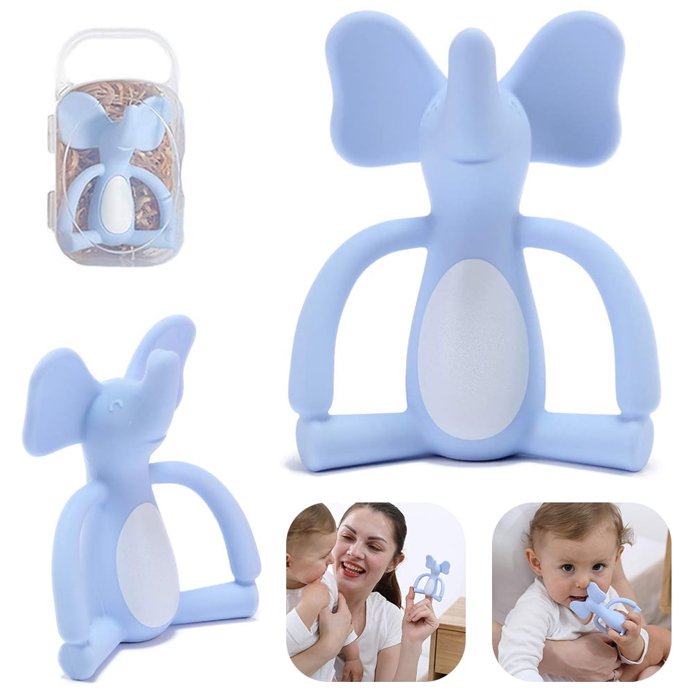 EASTIN Baby Teething Toys, Food Grade Liquid Silicone Baby Teether BPA