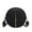 Black, variant on TSADFHJI Gym Bags for Men Leather Women Messenger Bag Fashion Trend Round Bag Retro Tassel Purse Shoulder Bag One Size Khaki