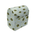 thumbnail image 1 of Queen Bee Stand Mixer Cover, Repeating Hand Drawn Flying Bees and Flowers, Kitchen Appliance Organizer Bag Cover with Pockets, 5 Quarts, Pale Blue Yellow, by Ambesonne, 1 of 4