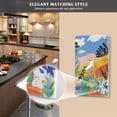 thumbnail image 5 of Yayeee Blank Wall Plate Cover 1-Gang 4.5"x2.7" Home Unused Decorative Outlet, Colorful Landscape, 5 of 7
