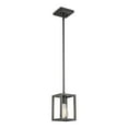 thumbnail image 2 of Golden Lighting Wesson 1-light Pendant in Matte Black, 2 of 6