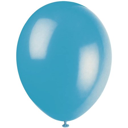 Ballons Bleu, Paquet De 30 Ballons Bleu Métalliques En Latex 12 Pouces