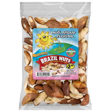 nuts about florida barnard brazil nuts 7 oz walmart com